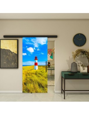 Glasschiebetür BLACK-LINE - Fotoprint Model 148