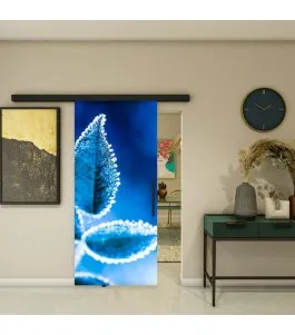 Glasschiebetür BLACK-LINE - Fotoprint Model 161