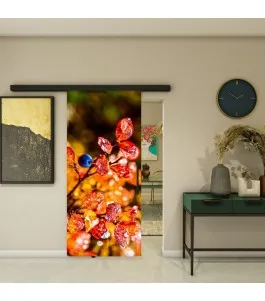 Glasschiebetür BLACK-LINE - Fotoprint Model 188