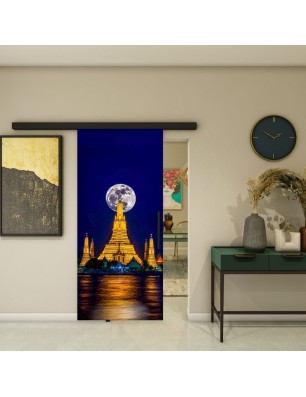Glasschiebetür BLACK-LINE - Fotoprint Model 204