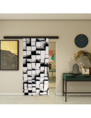 Glasschiebetür BLACK-LINE - Fotoprint Model 216