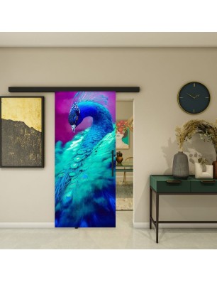 Glasschiebetür BLACK-LINE - Fotoprint Model 229