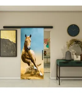 Glasschiebetür BLACK-LINE - Fotoprint Model 230