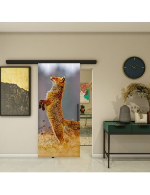 Glasschiebetür BLACK-LINE - Fotoprint Model 245