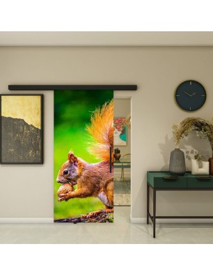 Glasschiebetür BLACK-LINE - Fotoprint Model 246