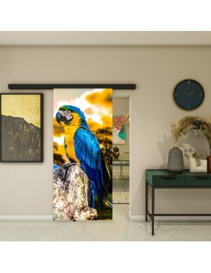 Glasschiebetür BLACK-LINE - Fotoprint Model 247