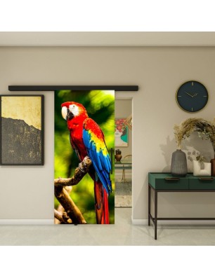 Glasschiebetür BLACK-LINE - Fotoprint Model 248