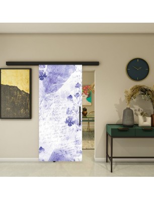 Glasschiebetür BLACK-LINE - Fotoprint Model 257
