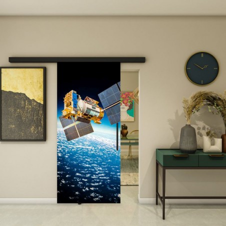 Glasschiebetür BLACK-LINE - Fotoprint Model 258