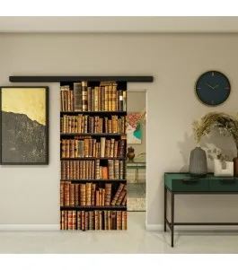 Glasschiebetür BLACK-LINE - Fotoprint Model 263