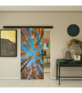 Glasschiebetür BLACK-LINE - Fotoprint Model 276