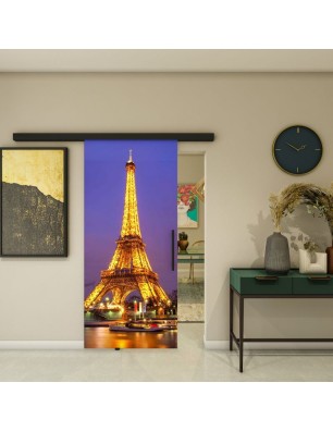 Glasschiebetür BLACK-LINE - Fotoprint Model 298