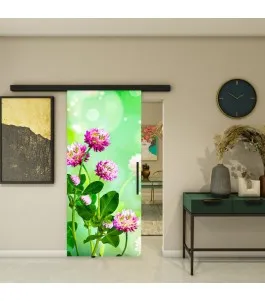 Glasschiebetür BLACK-LINE - Fotoprint Model 307