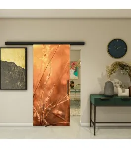 Glasschiebetür BLACK-LINE - Fotoprint Model 320