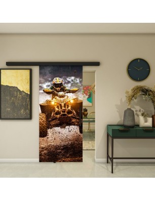 Glasschiebetür BLACK-LINE - Fotoprint Model 326