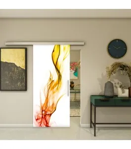 Glasschiebetür SLIM-LINE - Fotoprint Model 2