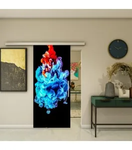 Glasschiebetür SLIM-LINE - Fotoprint Model 3