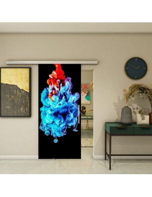 Glasschiebetür SLIM-LINE - Fotoprint Model 3