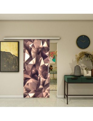 Glasschiebetür SLIM-LINE - Fotoprint Model 4