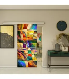 Glasschiebetür SLIM-LINE - Fotoprint Model 12