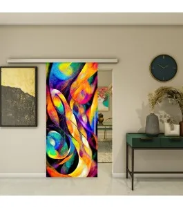 Glasschiebetür SLIM-LINE - Fotoprint Model 14