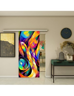 Glasschiebetür SLIM-LINE - Fotoprint Model 14