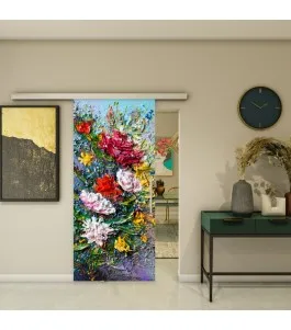 Glasschiebetür SLIM-LINE - Fotoprint Model 22