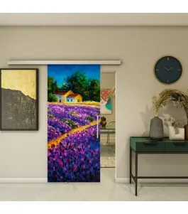 Glasschiebetür SLIM-LINE - Fotoprint Model 26