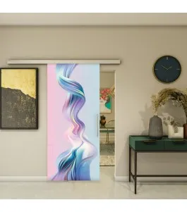 Glasschiebetür SLIM-LINE - Fotoprint Model 34