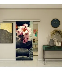 Glasschiebetür SLIM-LINE - Fotoprint Model 40