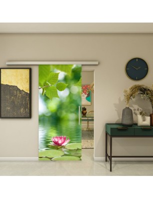 Glasschiebetür SLIM-LINE - Fotoprint Model 42