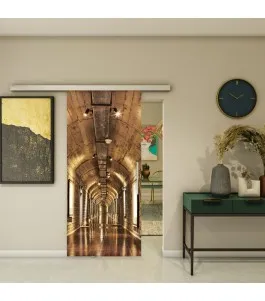 Glasschiebetür SLIM-LINE - Fotoprint Model 48