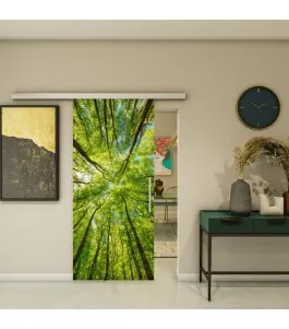 Glasschiebetür SLIM-LINE - Fotoprint Model 49