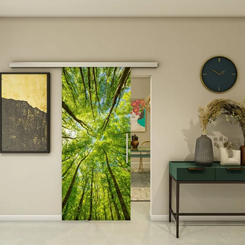 Glasschiebetür SLIM-LINE - Fotoprint Modell 49