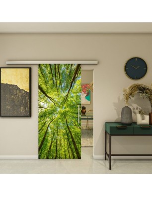 Glasschiebetür SLIM-LINE - Fotoprint Model 49