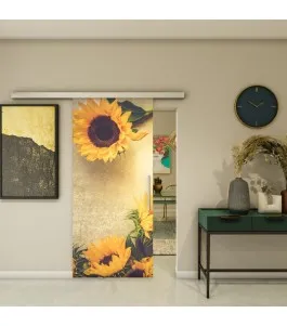 Glasschiebetür SLIM-LINE - Fotoprint Model 50