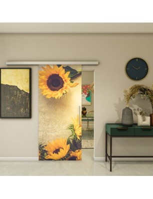 Glasschiebetür SLIM-LINE - Fotoprint Model 50