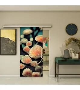 Glasschiebetür SLIM-LINE - Fotoprint Model 51