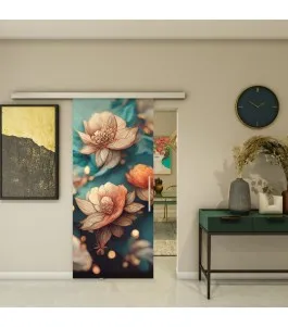 Glasschiebetür SLIM-LINE - Fotoprint Model 55