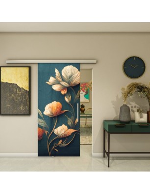 Glasschiebetür SLIM-LINE - Fotoprint Model 56