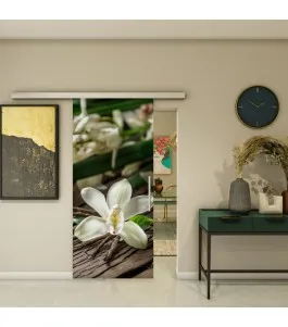 Glasschiebetür SLIM-LINE - Fotoprint Model 57