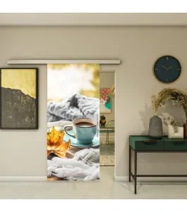 Glasschiebetür SLIM-LINE - Fotoprint Model 66