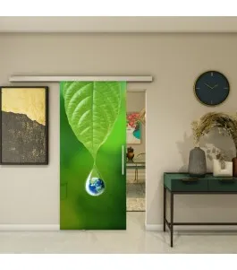 Glasschiebetür SLIM-LINE - Fotoprint Model 74