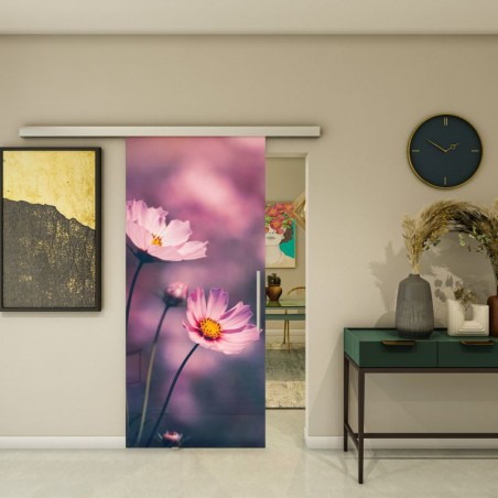 Glasschiebetür SLIM-LINE - Fotoprint Model 76