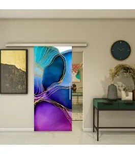 Glasschiebetür SLIM-LINE - Fotoprint Model 78