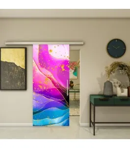 Glasschiebetür SLIM-LINE - Fotoprint Model 79