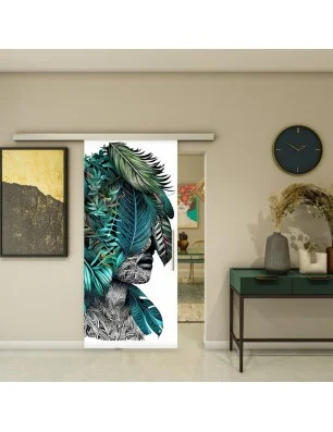 Glasschiebetür SLIM-LINE - Fotoprint Model 80