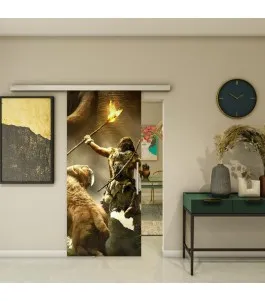 Glasschiebetür SLIM-LINE - Fotoprint Model 81