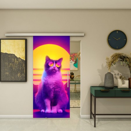 Glasschiebetür SLIM-LINE - Fotoprint Model 84