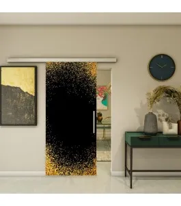 Glasschiebetür SLIM-LINE - Fotoprint Model 93